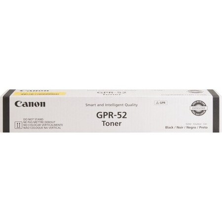 Canon Toner Cartridge, GPR52, 16,500 Pg Yield, BK CNMGPR52BK